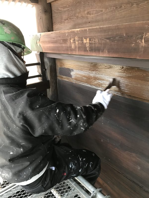 久留米市 外部木部塗装工事