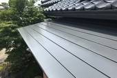 久留米市Ｔ様　倉庫屋根塗装