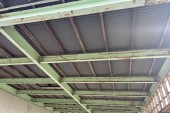 筑前町折板屋根塗装、鉄骨塗装